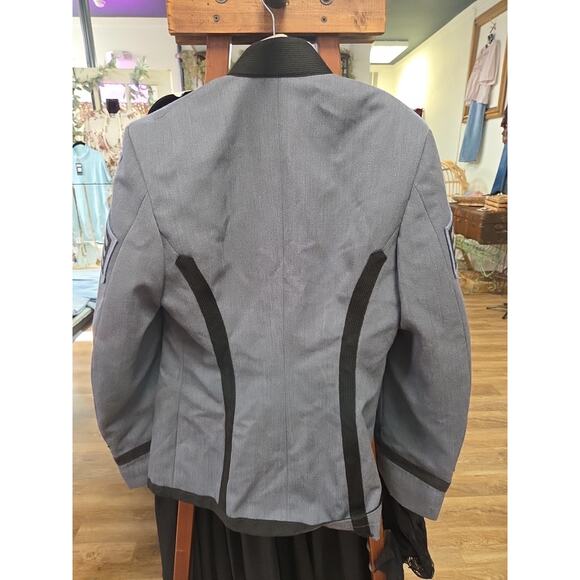 Military Academy West Point Men's Cadet Gray Wool Uniform Jacket Coat 40 20 1/2 - Picture 7 of 10